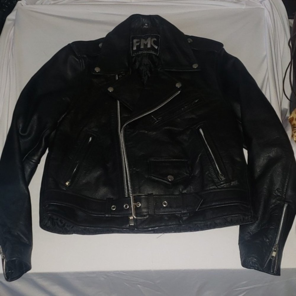 Women's Black Leather Jacket